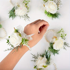 Rose Wrist Corsage for Weddings and Ceremonies