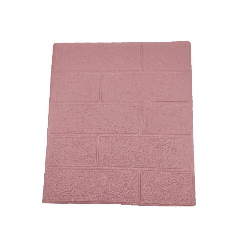 10pcs DIY 3D Wallpaper Foaming Cotton Self Adhesive Waterproof