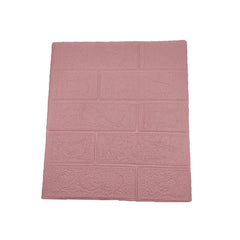 10pcs DIY 3D Wallpaper Foaming Cotton Self Adhesive Waterproof