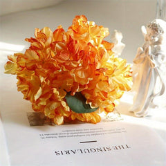 Artificial Hydrangea Wedding Flower Faux Realistic Blooming DIY