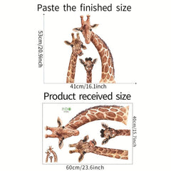 Giraffe Wall Sticker Art Decor For Children's Room