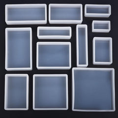 Silicone Molds for Cubes and Cuboids Shapes 3D DIY Craft Tool