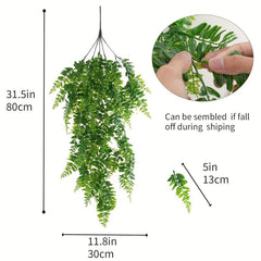 Artificial Boston Ferns & Ivy for Wedding Decor