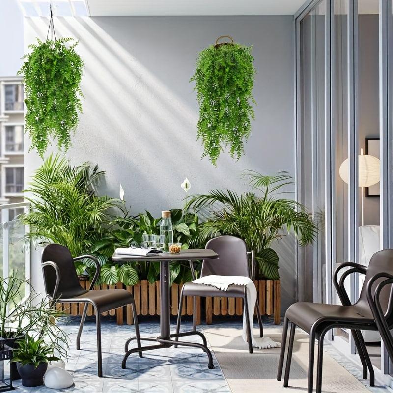 Artificial Boston Ferns & Ivy for Wedding Decor