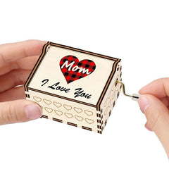 Mom Music Box Mum Gift Mother Birthday Hand Crank Musical Box