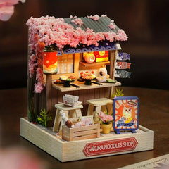 DIY Coffee Shop Home Decor Model Dollhouse Kit