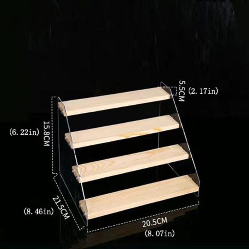 Acrylic Hand Jewelry Display Rack 7.87in