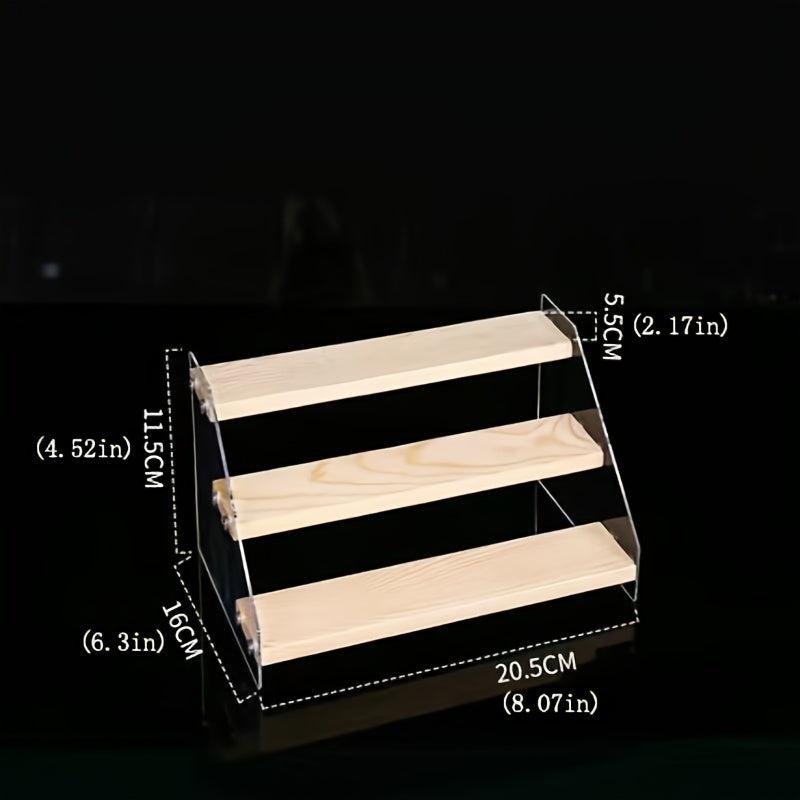Acrylic Hand Jewelry Display Rack 7.87in