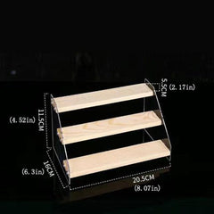 Acrylic Hand Jewelry Display Rack 7.87in