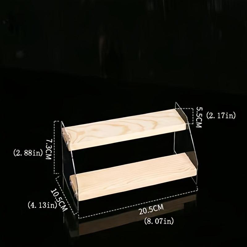 Acrylic Hand Jewelry Display Rack 7.87in