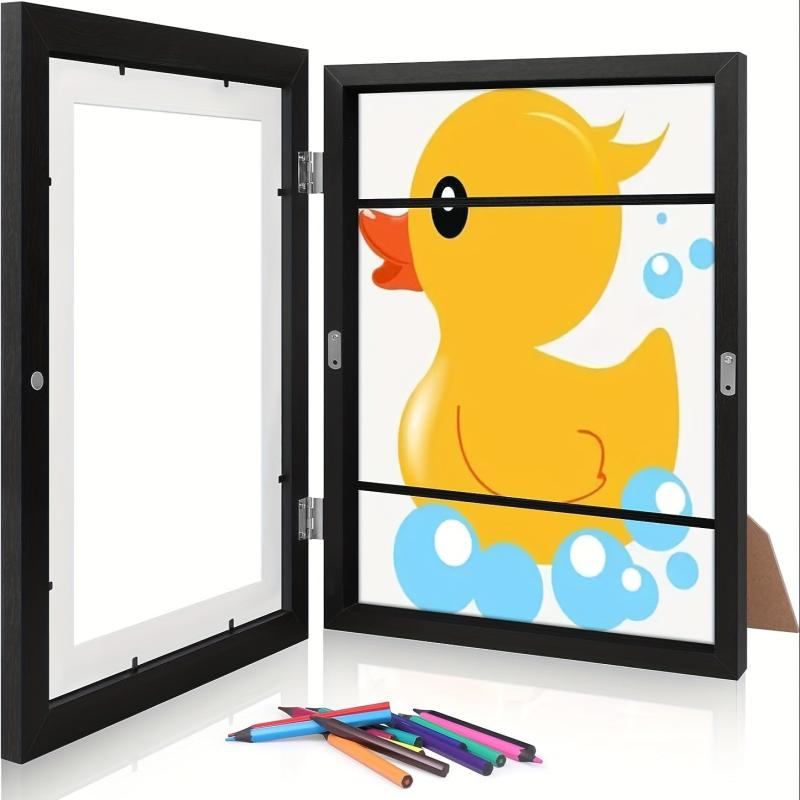 Kids Art Frames A4 Front Opening Changeable Artwork Display Storage