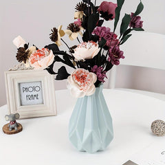 Nordic Plastic Vase Modern Style Flower Arrangement Vases Decor