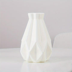 Nordic Plastic Vase Modern Style Flower Arrangement Vases Decor