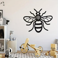 3D Acrylic Mirror Bee Wall Sticker Removable Wall Decor For Home