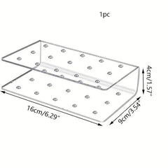 Acrylic Cake Pop Display 15 Hole - Clear Lollipop Stand Holder