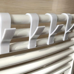 4pcs Bath Towel Rings Storage Rack Kitchen Bathroom Hanger Clip
