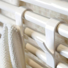 4pcs Bath Towel Rings Storage Rack Kitchen Bathroom Hanger Clip