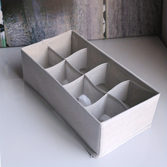Foldable Underwear Clothes Storage Box - 24 Grids