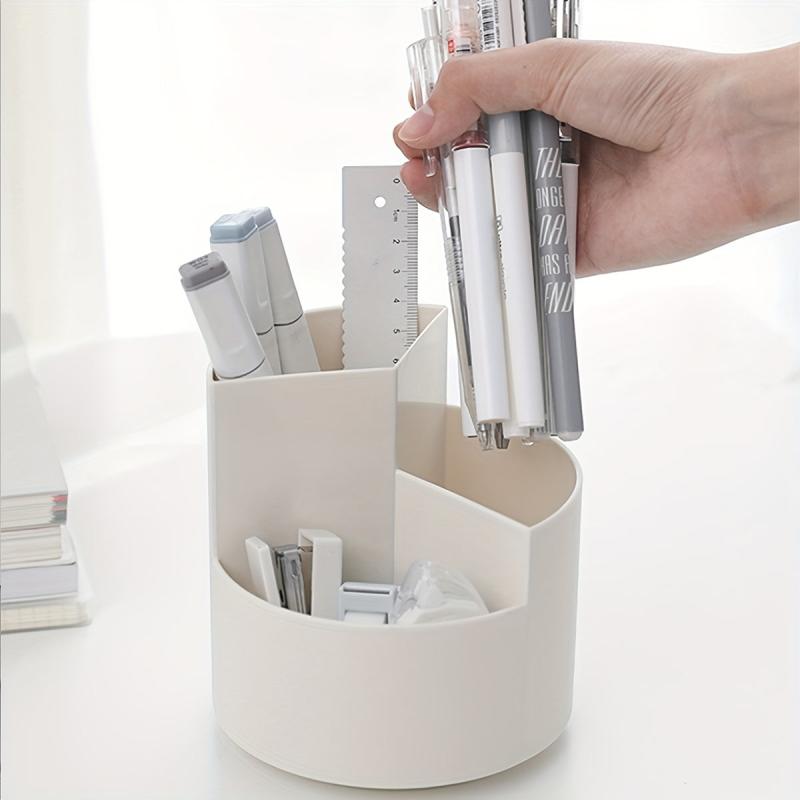 Rotating Pen Holder Makeup Brush Storage Container