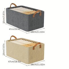 Portable Cationic Fabric Storage Box Steel Frame for Clothes & Toys