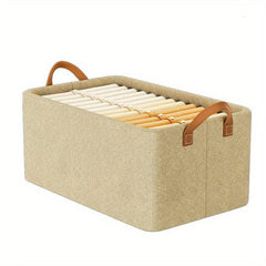 Portable Cationic Fabric Storage Box Steel Frame for Clothes & Toys