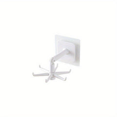 6 Claws Rotating Hook Storage Holder for Bathroom and Kitchen