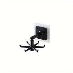 6 Claws Rotating Hook Storage Holder for Bathroom and Kitchen