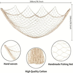 Nature Fish Net Wall Decor 66 X 149 Ocean Themed Hangings