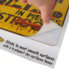 Horror Halloween Toilet Door Stickers Bar Haunted House Secret Room Escape