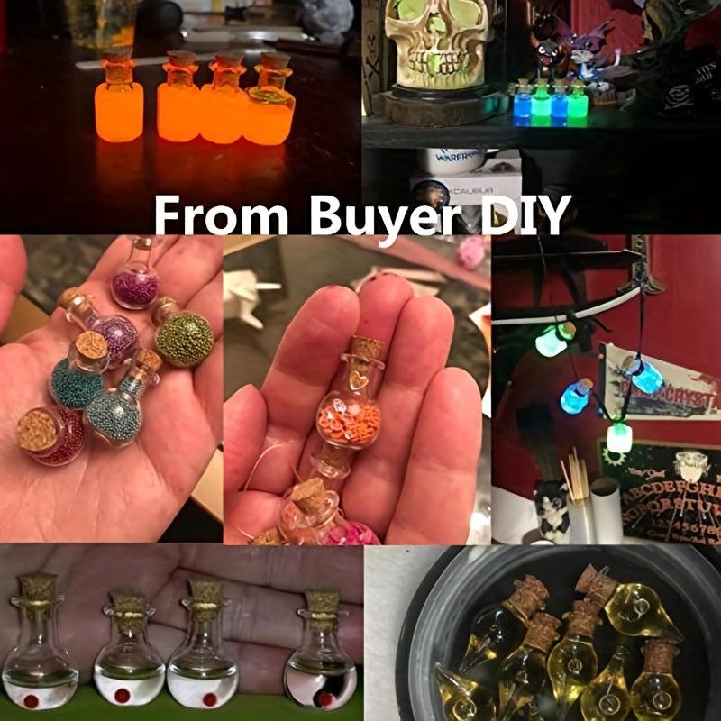 20pcs DIY Wishing Bottles with Cork Stoppers for Weddings and Parties