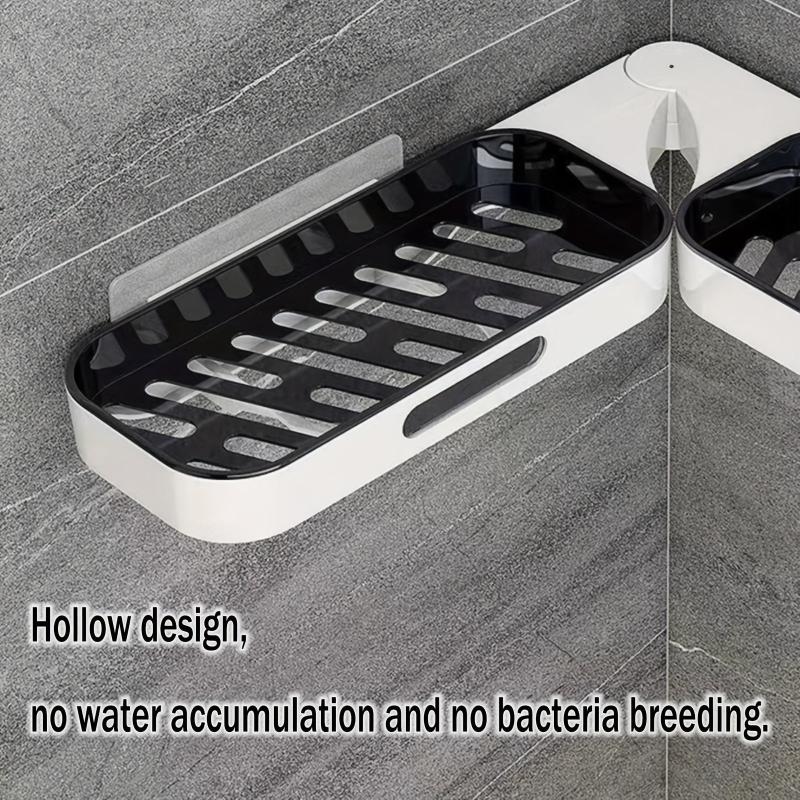Rotatable Layer Storage Rack Wall Mounted Caddy Organizer