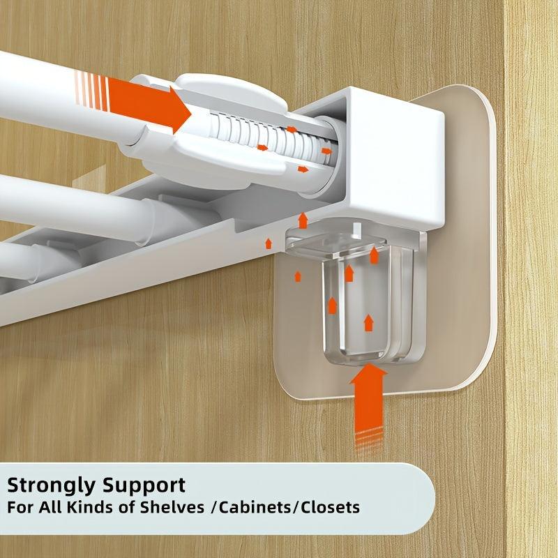Adhesive Shelf Bracket No Drill Shelf Support Pegs Adhesive Shelf Clips Cabinet