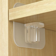 Adhesive Shelf Bracket No Drill Shelf Support Pegs Adhesive Shelf Clips Cabinet