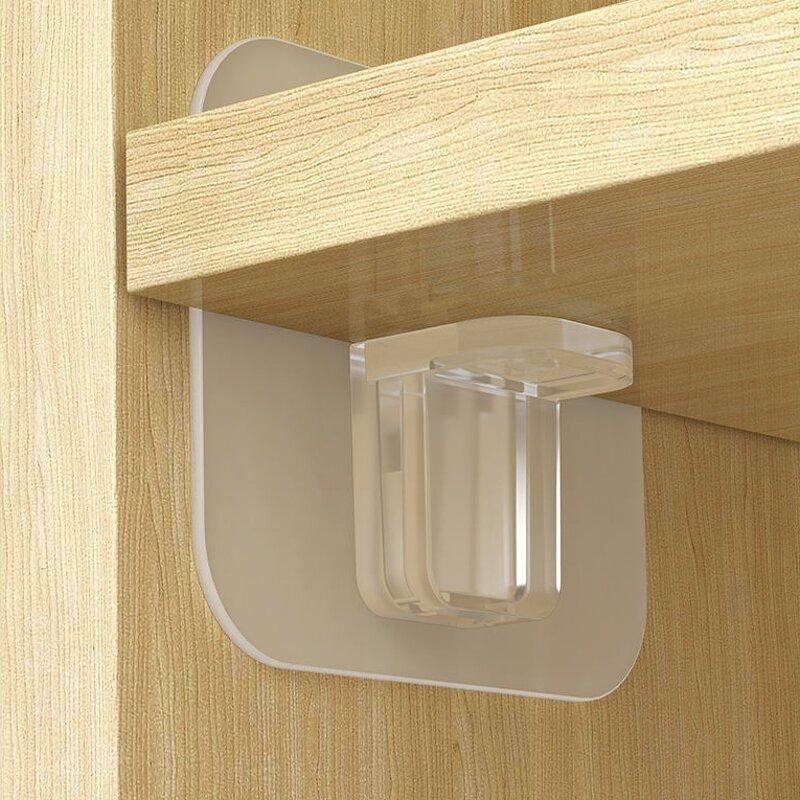 Adhesive Shelf Bracket No Drill Shelf Support Pegs Adhesive Shelf Clips Cabinet