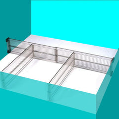 4pcs High Retractable Drawer Divider for Home Organization