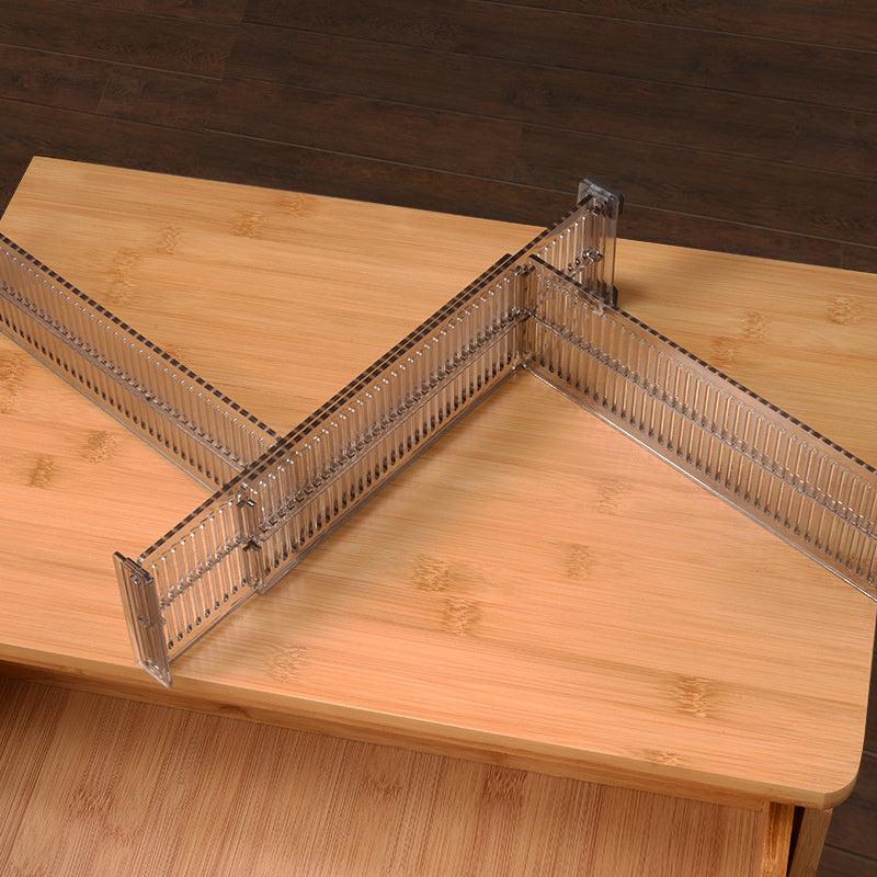 4pcs High Retractable Drawer Divider for Home Organization