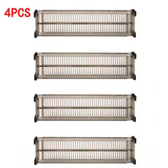 4pcs High Retractable Drawer Divider for Home Organization