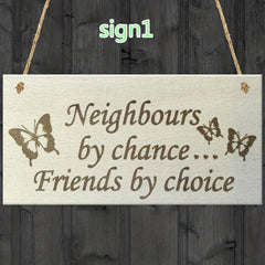 Friends Friendship Wooden Signs Home Decor Christmas Holiday Art