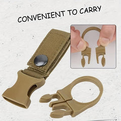 Portable Bottle Clip Carabiner Beverage Bottle Buckle Outdoor Camping