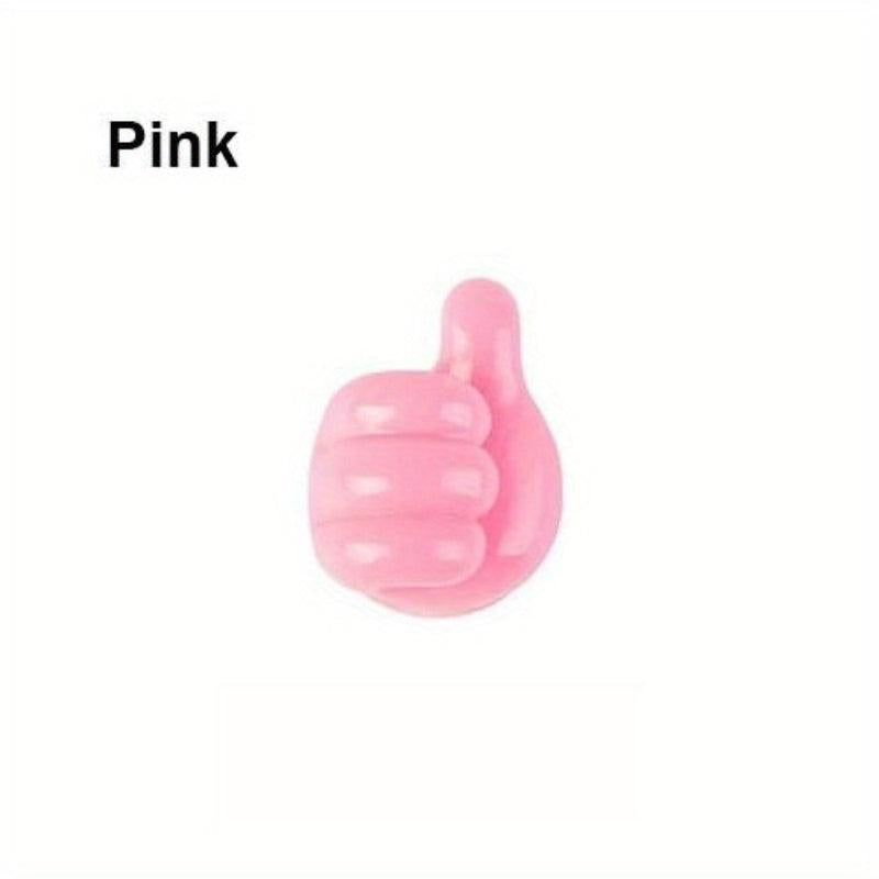 10pcs Silicone Wall Hook Cable Organizer Clip