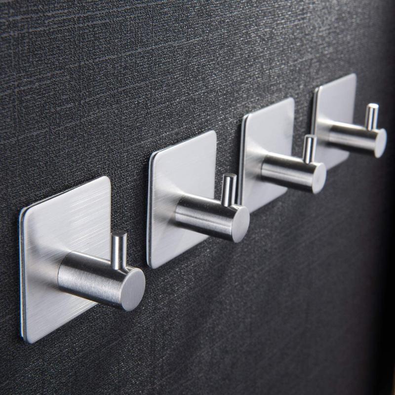 Self adhesive Towel Hook Bathroom Kitchen Holder