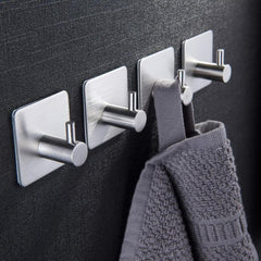 Self adhesive Towel Hook Bathroom Kitchen Holder