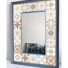 Retro Yellow Peel And Stick Tile Sticker Self Adhesive Removable Wallpaper