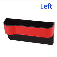 Car Seat Gap Filler Organizer Auto Console Side Storage Box With Cup Holders