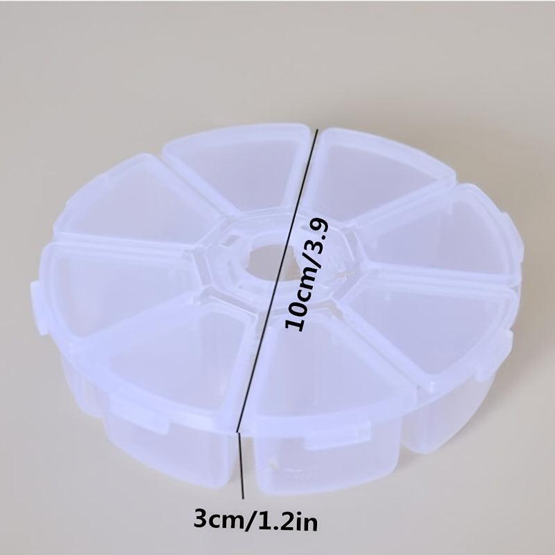 Transparent Jewelry Box with 15 Grids - Beads Earrings Fishing Hooks Storage