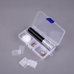 Transparent Jewelry Box with 15 Grids - Beads Earrings Fishing Hooks Storage