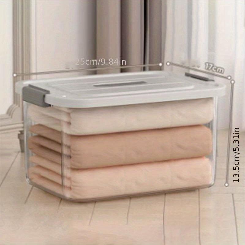 1pc Storage Box With Lid Toy Storage Container Home & Car Trunk Organizer