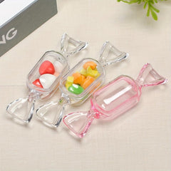 Transparent Candy Box for Weddings and Parties Mini Chocolate Gift Package