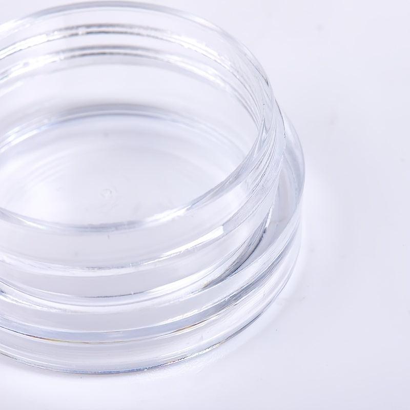 50pcs Small Transparent Plastic Storage Box for Cosmetics and Nail Art