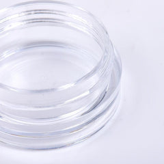 50pcs Small Transparent Plastic Storage Box for Cosmetics and Nail Art